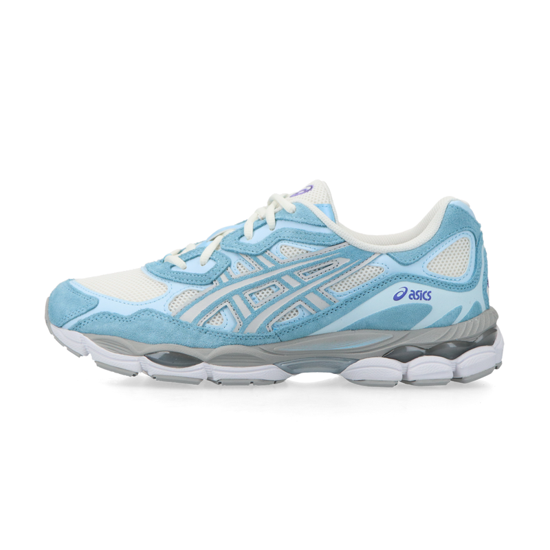 靴 Gel nyc ASICS SportStyle GEL-NYC (cream / arctic sky) | 43einhalb Sneaker