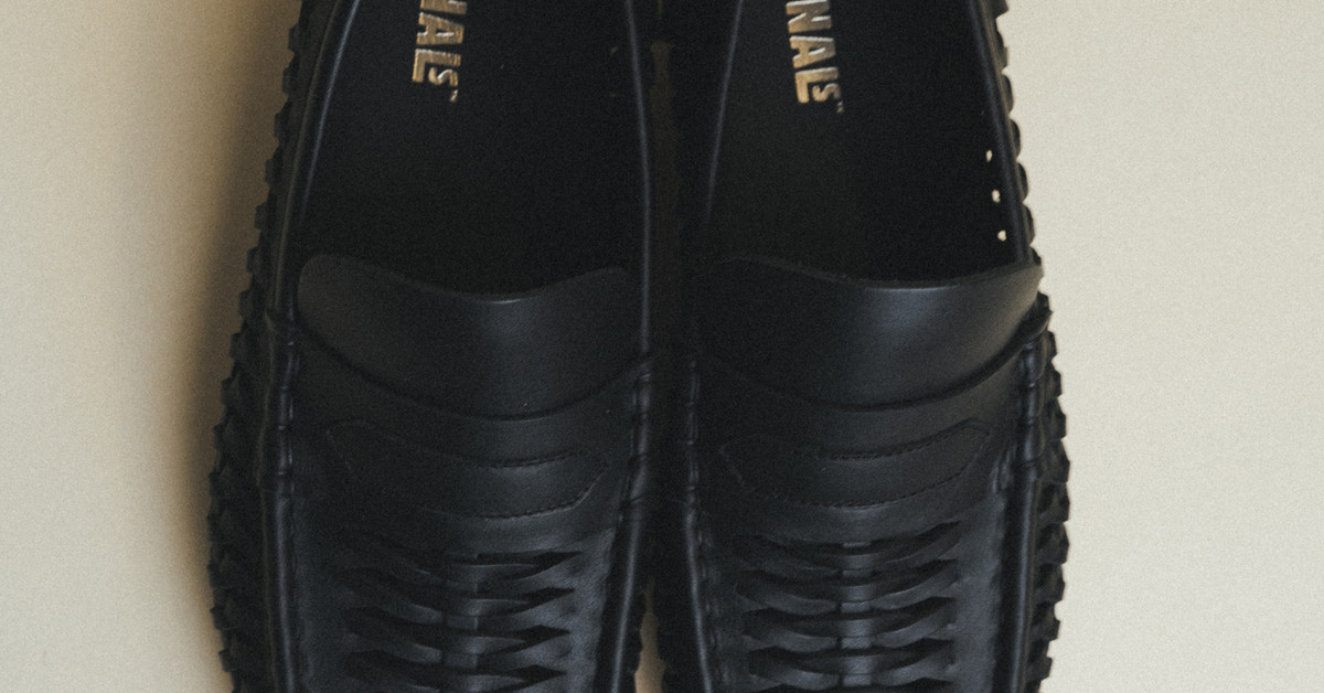 Clarks Originals WB Penny Weave (black leather) | 43einhalb