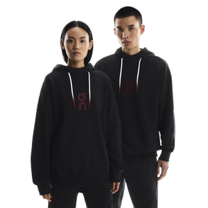 On Graphic Club Hoodie (black / red)