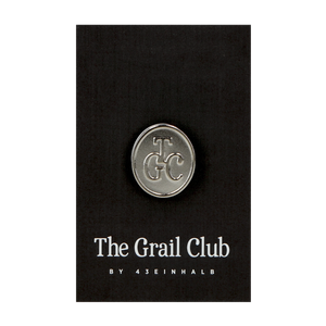 43einhalb x The Grail Club Level Pin - Silver