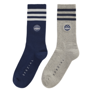 adidas MOD SPZL Socks 2 Pair (navy / grey)