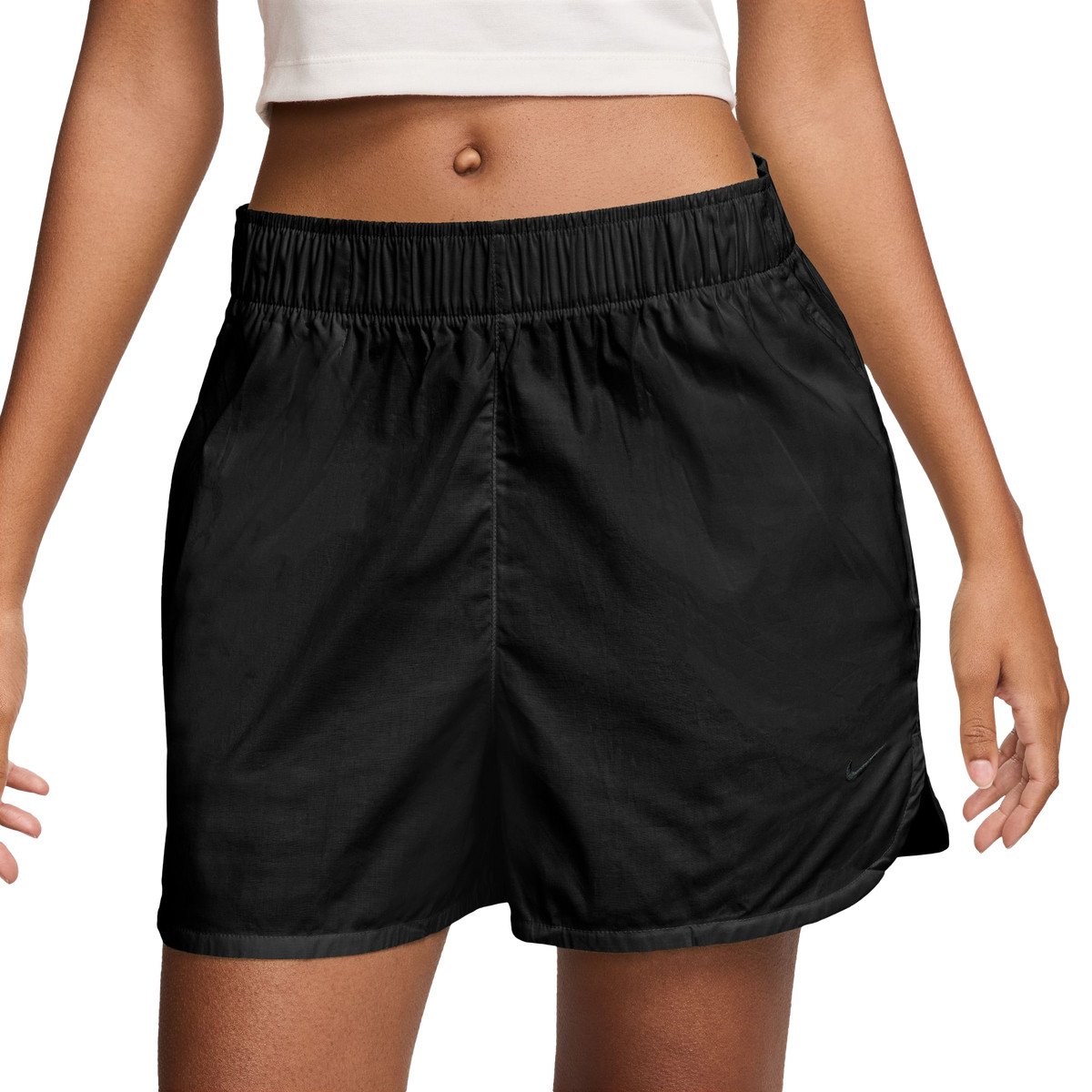 Nike Sportswear Chill Poplin schwarz L - Hosen & Leggings