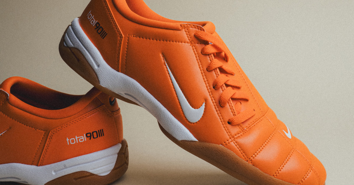 Nike T90 SP (safety orange / white / gum med brown) | 43einhalb