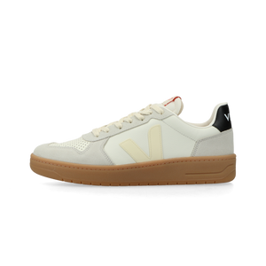 VEJA V-82 Grained Leather (pure / calcaire / black)
