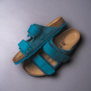 Uji Nubuck/Suede Leather Deep Turquoise