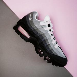 WMNS Air Max 95 OG Pink Foam (black / white /reflect silver)