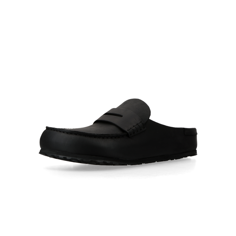 BIRKENSTOCK NAPLES ブラック 41 Naples Natural Leather Oiled Black | BIRKENSTOCK