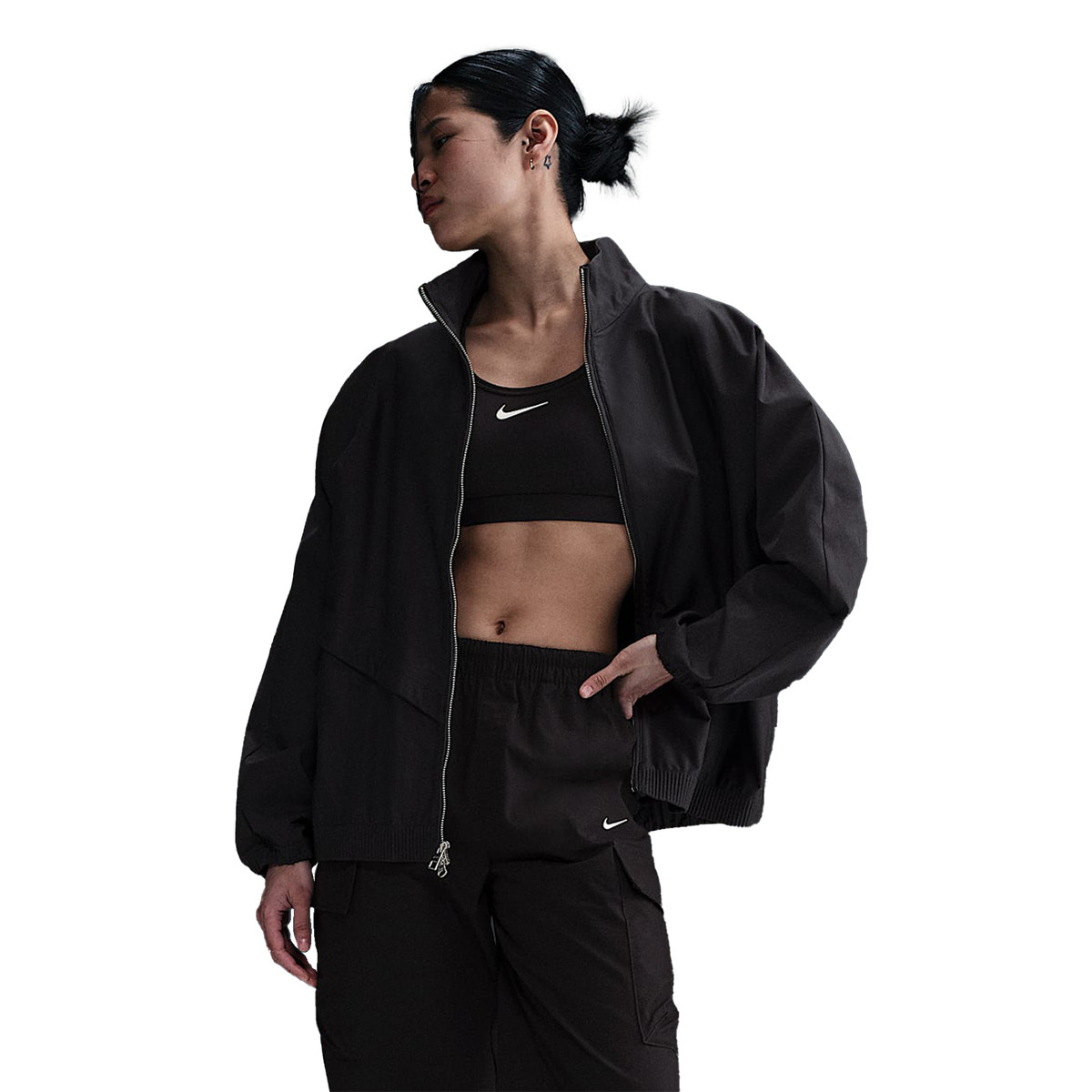 Nike Sportswear Collection Jacket (black / black / velvet brown) - XL