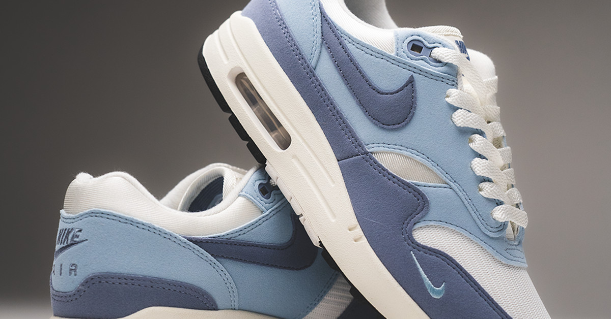 Slate Blue Air Max Blue Black Nike Air Max '87 Textile (sail Ashen