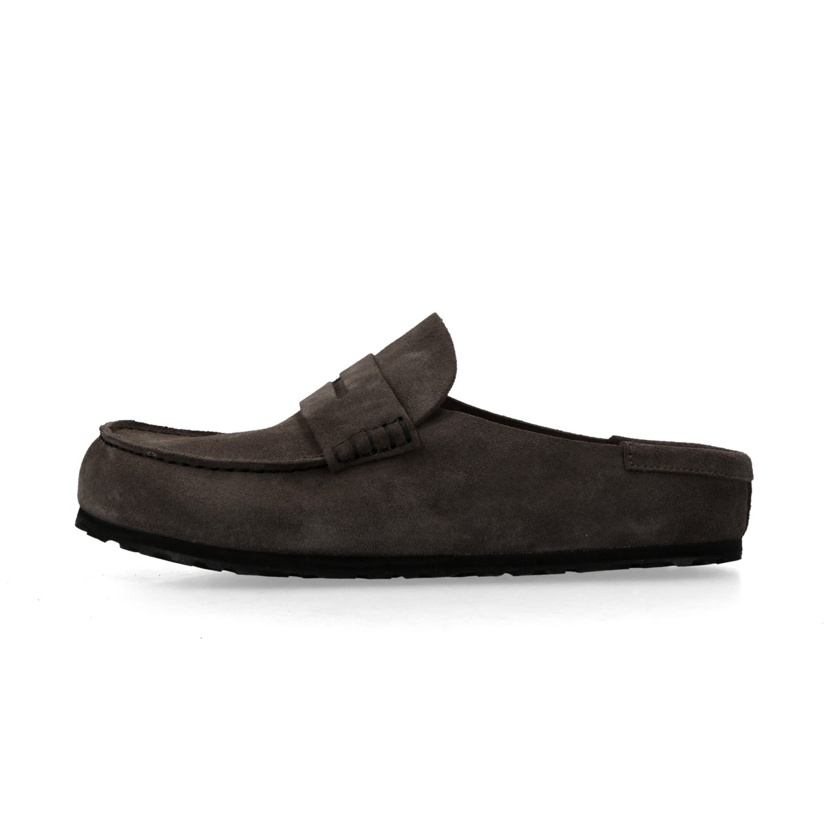 Birkenstock Naples Wrapped Suede Leather grau 37 - Sneaker