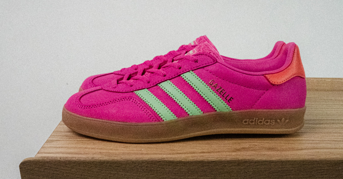 adidas gazelle silver green womens Adidas Gazelle Indoor Bliss Pink Purple – Newcop main image 1