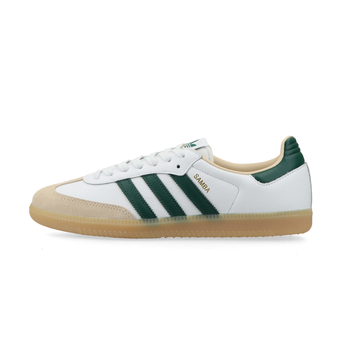 adidas Samba OG (white / green / gum) - 36 2/3