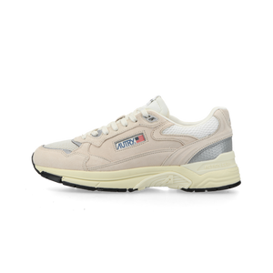 Autry Hyperway Low W (suede / mesh sand / silver)