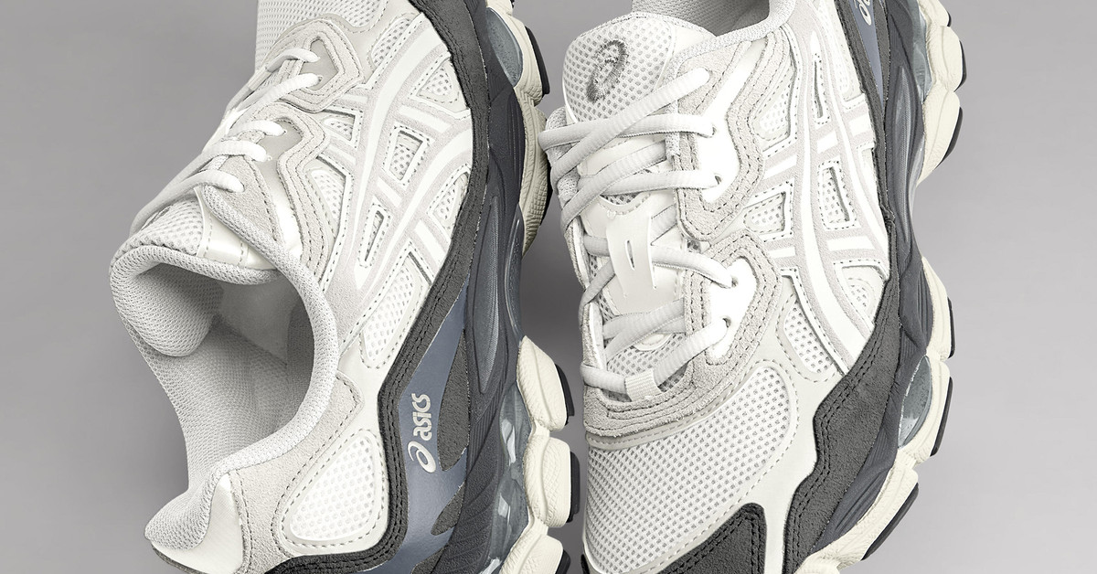 asics GEL-NYC WHITE/SMOKE GREY