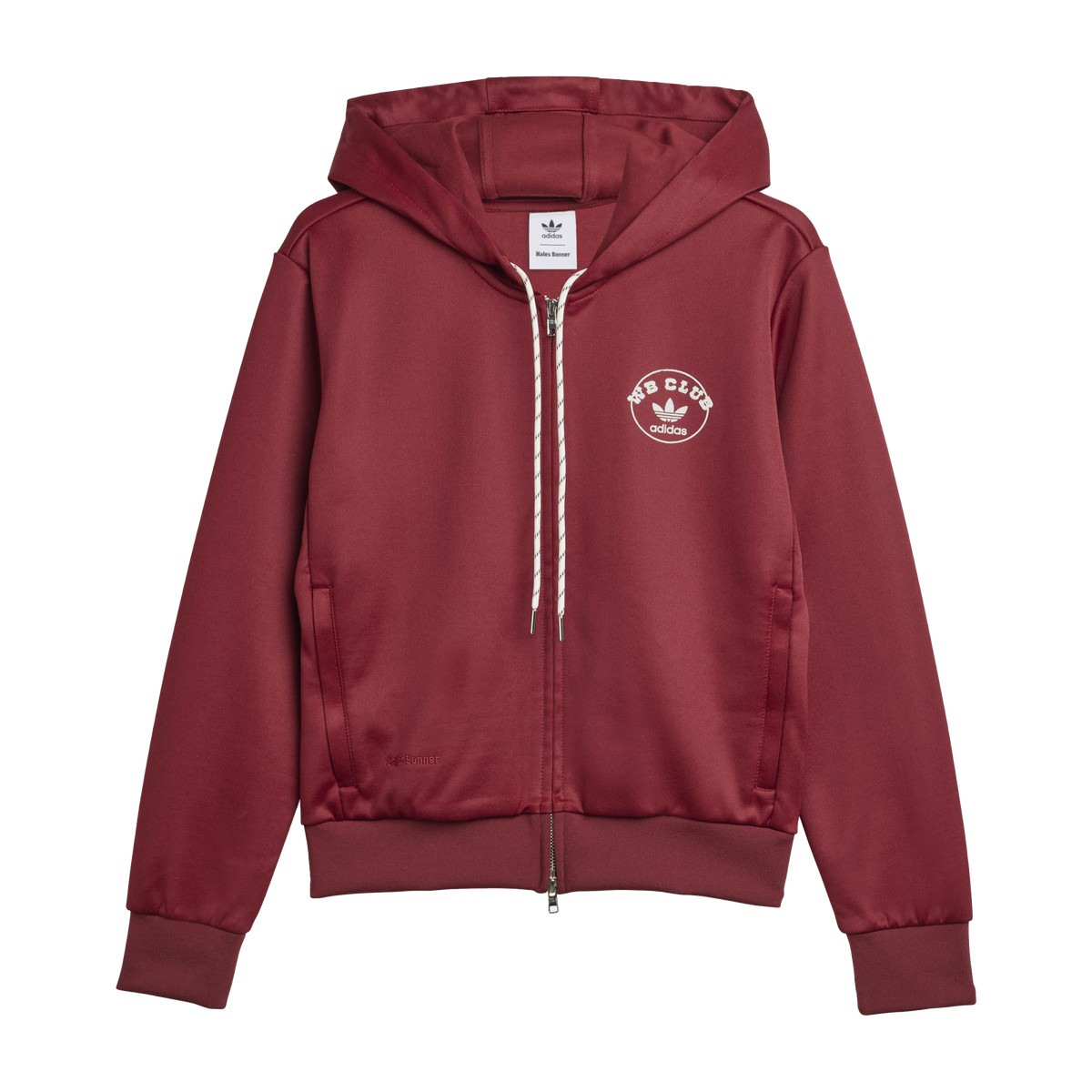 adidas by Wales Bonner Track Hoodie rot L - Hoodies & Zip Hoodies