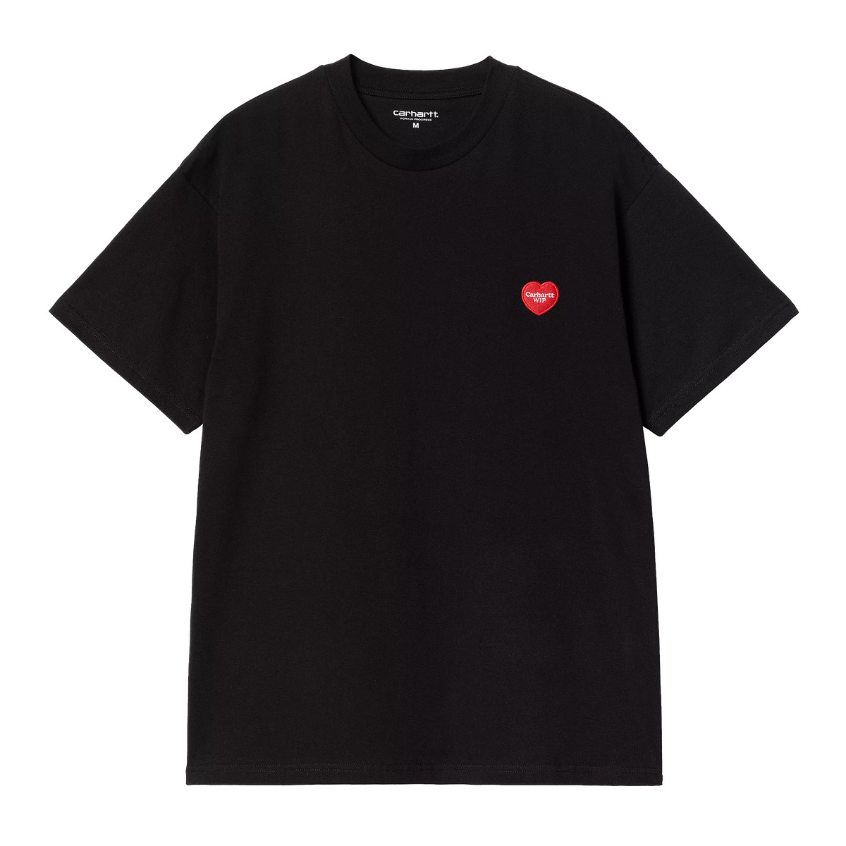 Carhartt WIP S/S Heart II Hartt T-Shirt schwarz XL - T-Shirts & Tops