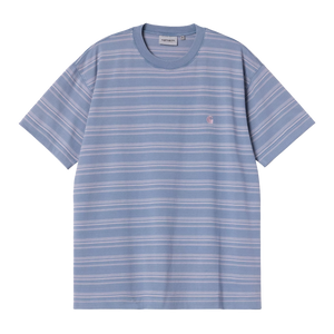Carhartt WIP S/S Brodine T-Shirt (brodine stripe / sorrent)