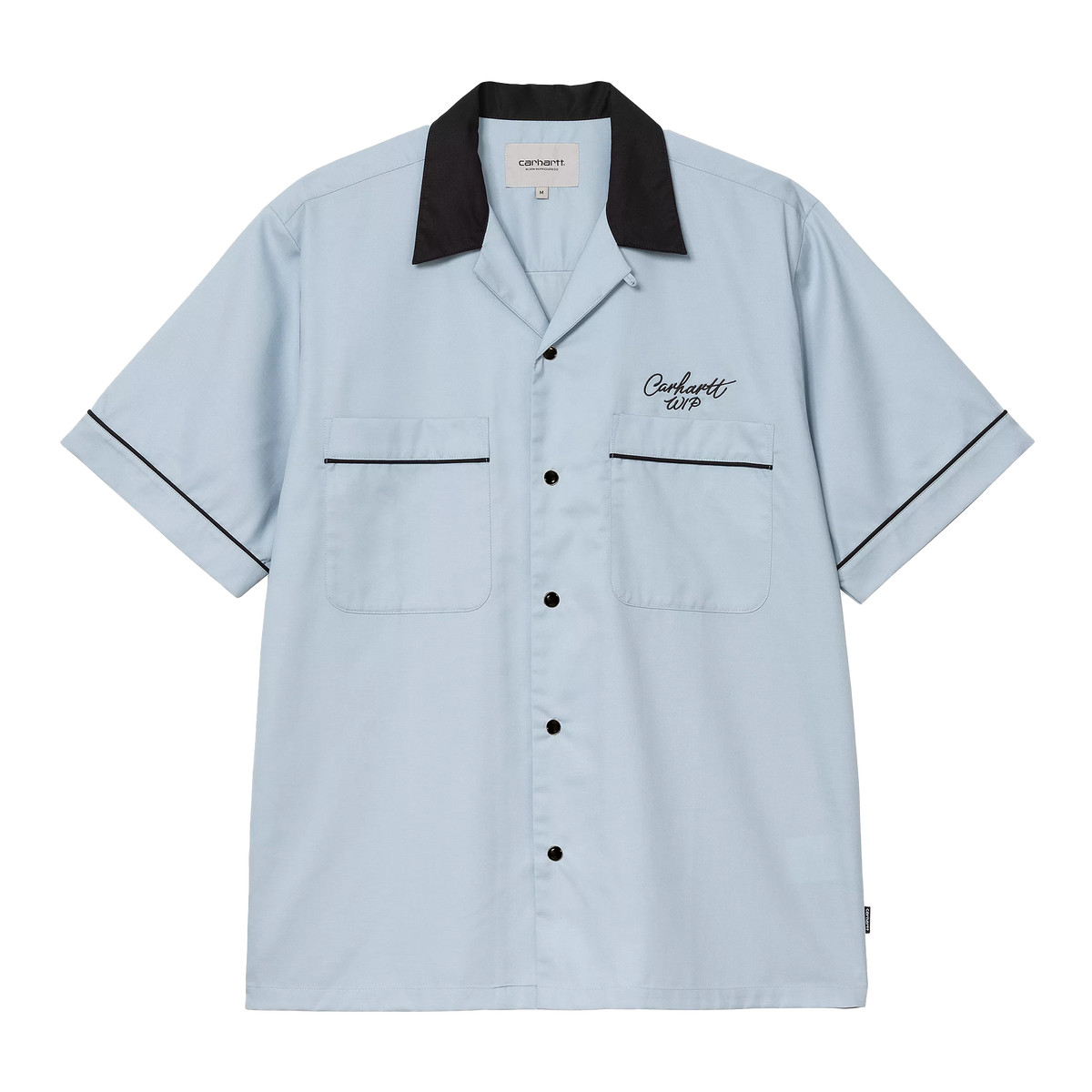 Carhartt WIP S/S Bowl Shirt cyan / hellblau XL - Hemden