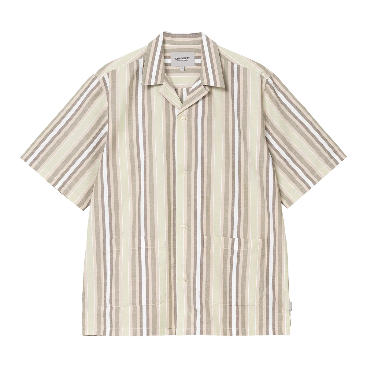 Carhartt WIP S/S Folsey Shirt beige L - Hemden
