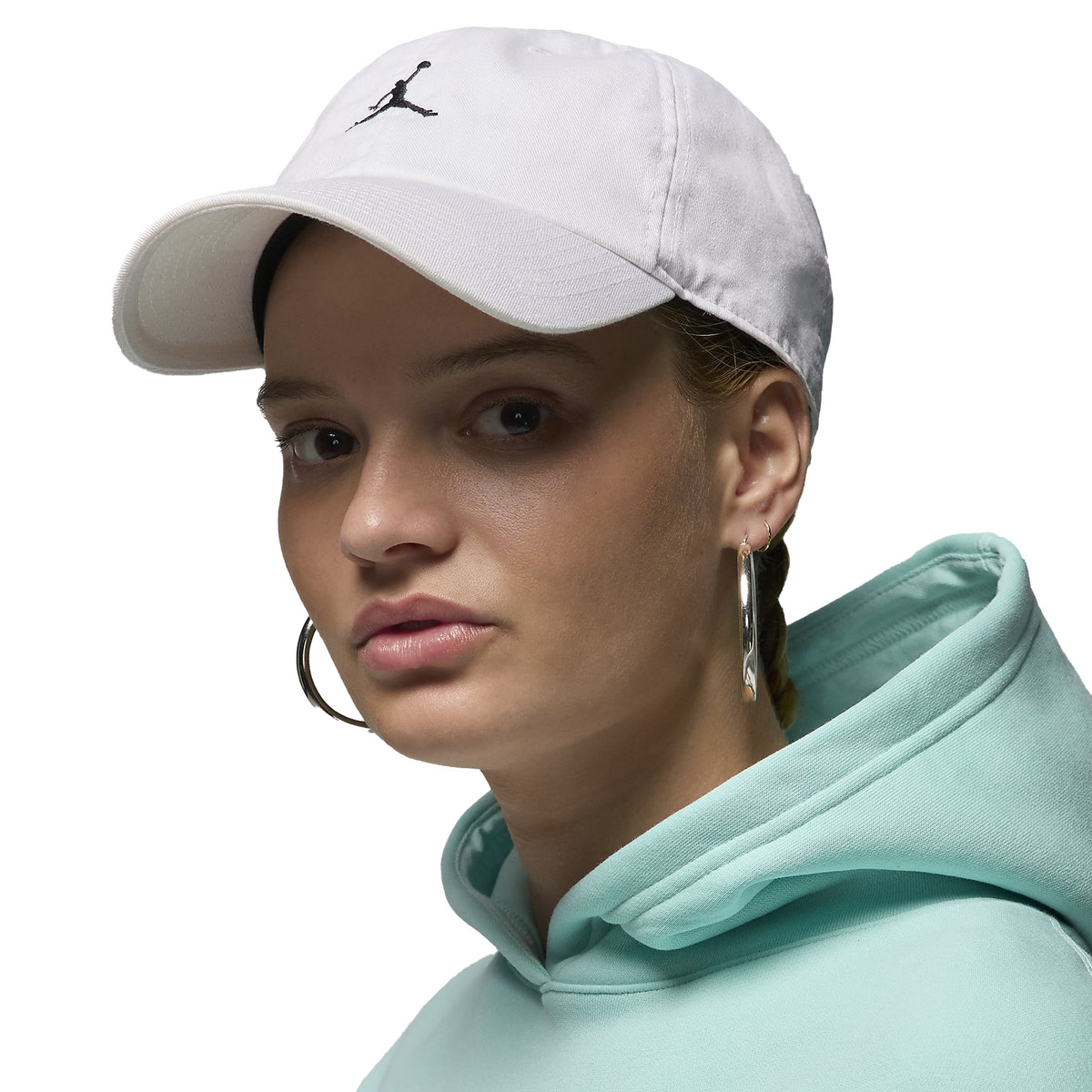 Jordan Jordan Club Unstructured Curved-Bill Hat weiß M-L - Caps & Mützen