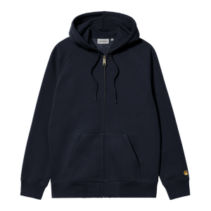 Carhartt WIP Hooded Chase Jacket (dark navy / gold)