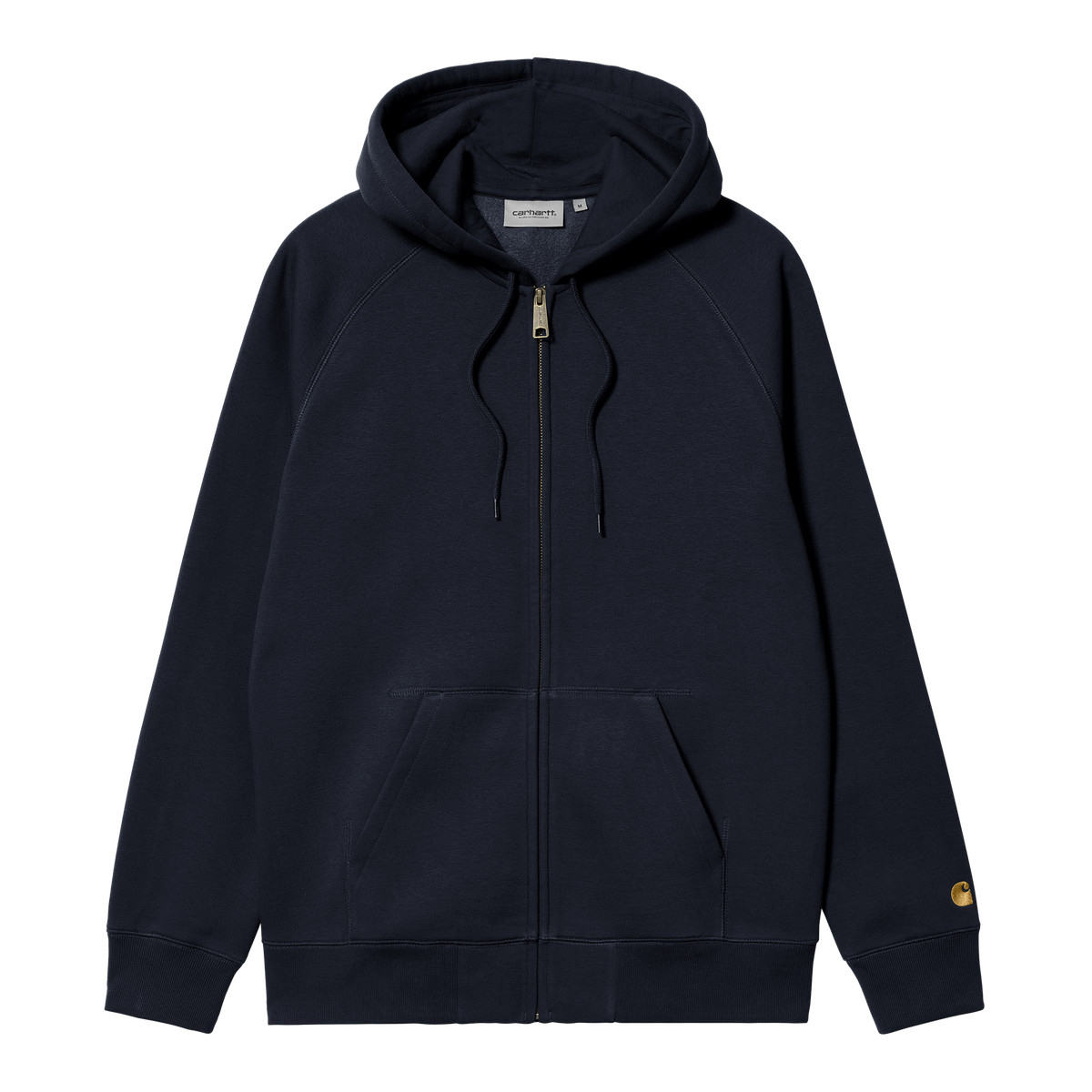 Carhartt WIP Hooded Chase Jacket blau / navy S - Hoodies & Zip Hoodies