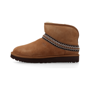 UGG W Classic Mini Crescent CHESTNUT