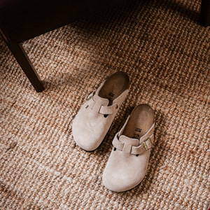 Boston BS Suede Leather Sandcastle