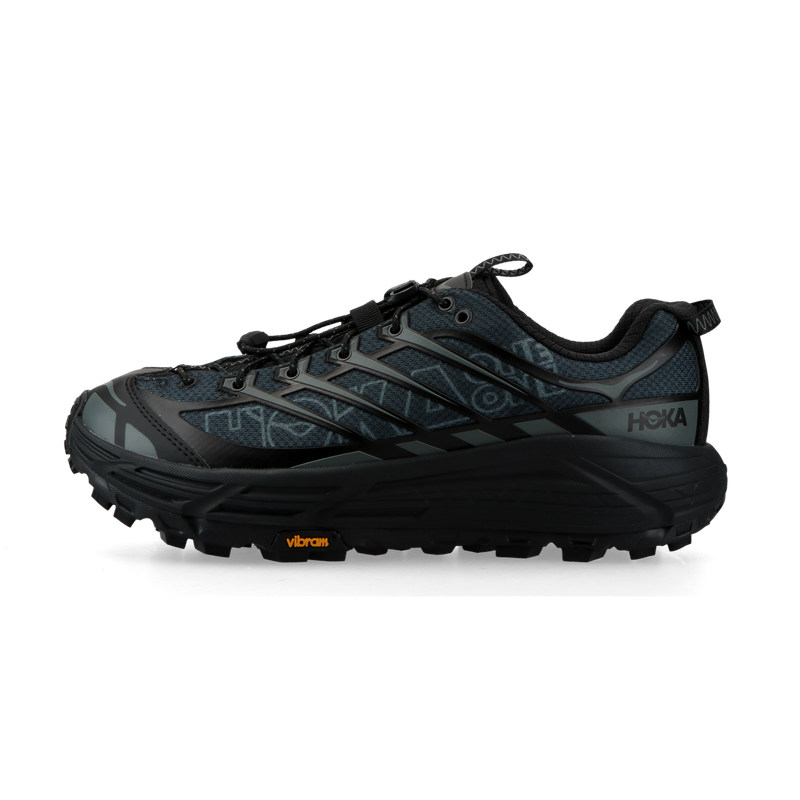 HOKA ONE ONE U Mafate Three2 Wordmark (black / outer orbit