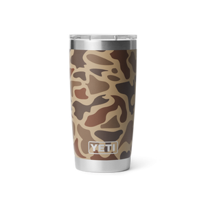 YETI Rambler 20 oz Tumbler Wetlands Camo