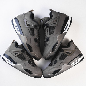 Air Jordan 4 Retro Cave Stone and Black