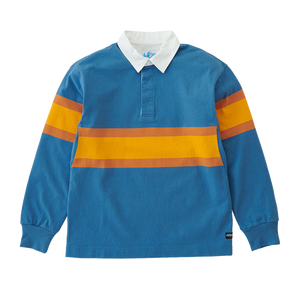 Gramicci Langdon Rugby Shirt (sky / apricot)