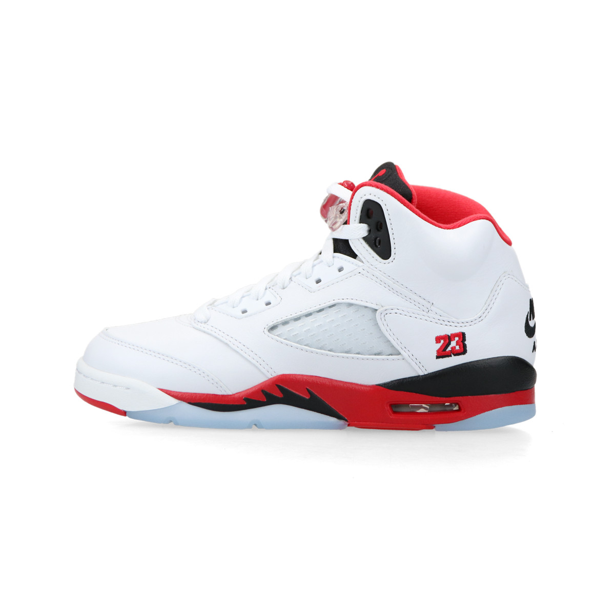 Jordan Air Jordan 5 Retro "Fire Red" (GS) (white / fiire red / black) - 37.5