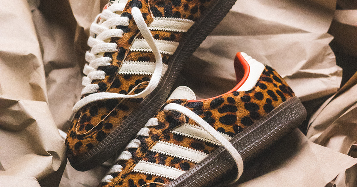 adidas Samba OG W Leopard Print | 43einhalb Sneaker Store
