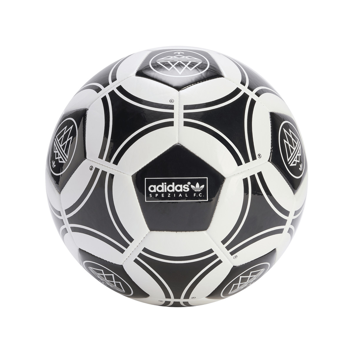 adidas SPEZIAL F.C. Ball (white / black) -