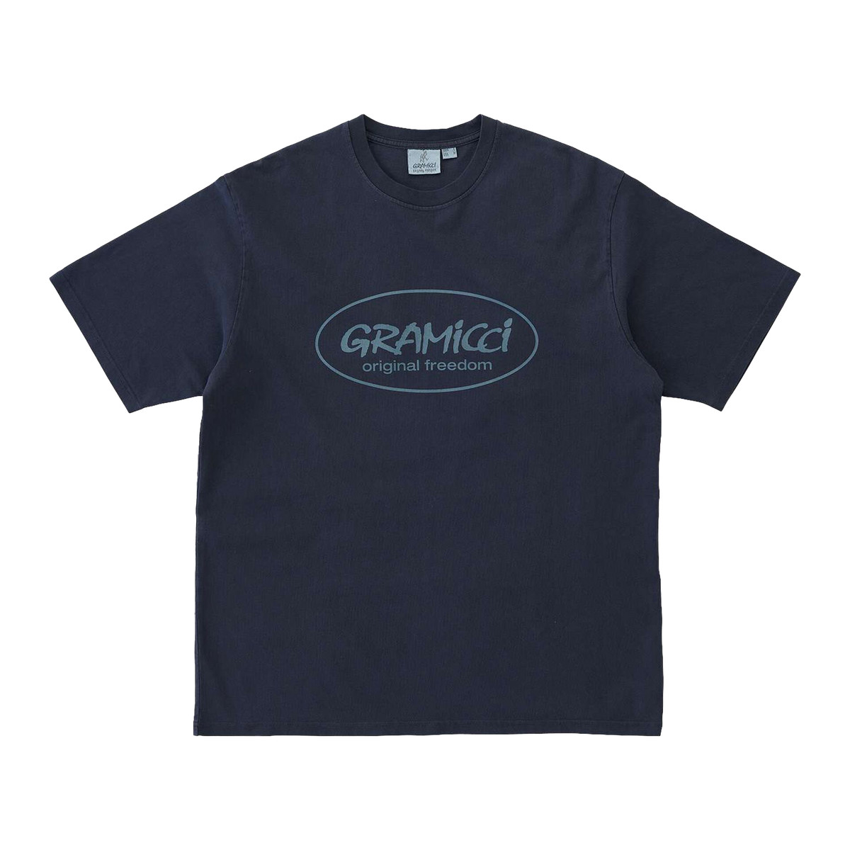 Gramicci Original Freedom Tee blau / navy L - T-Shirts & Tops