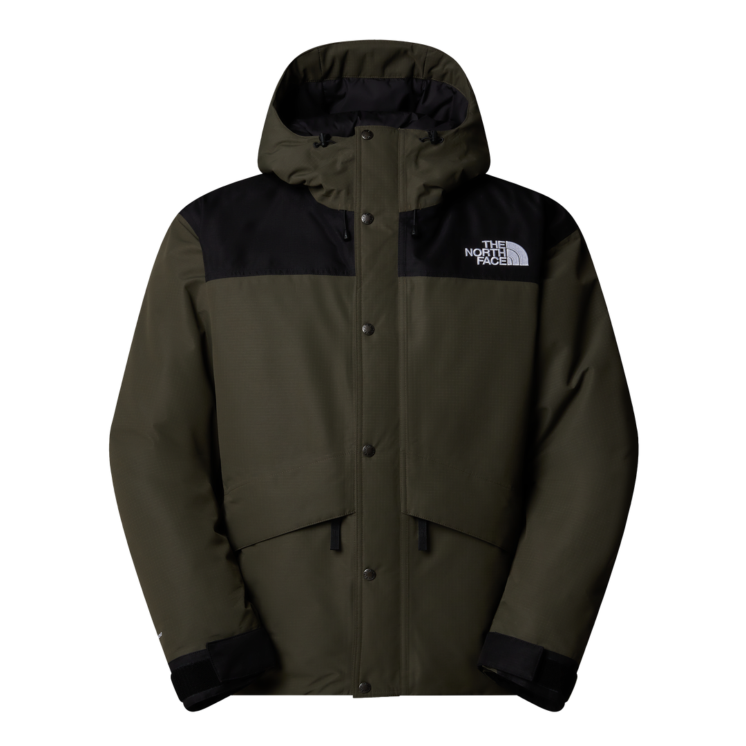 The North Face M Mountain Down Jacket (brown / black The North Face M Mountain Down Jacket (brown / black