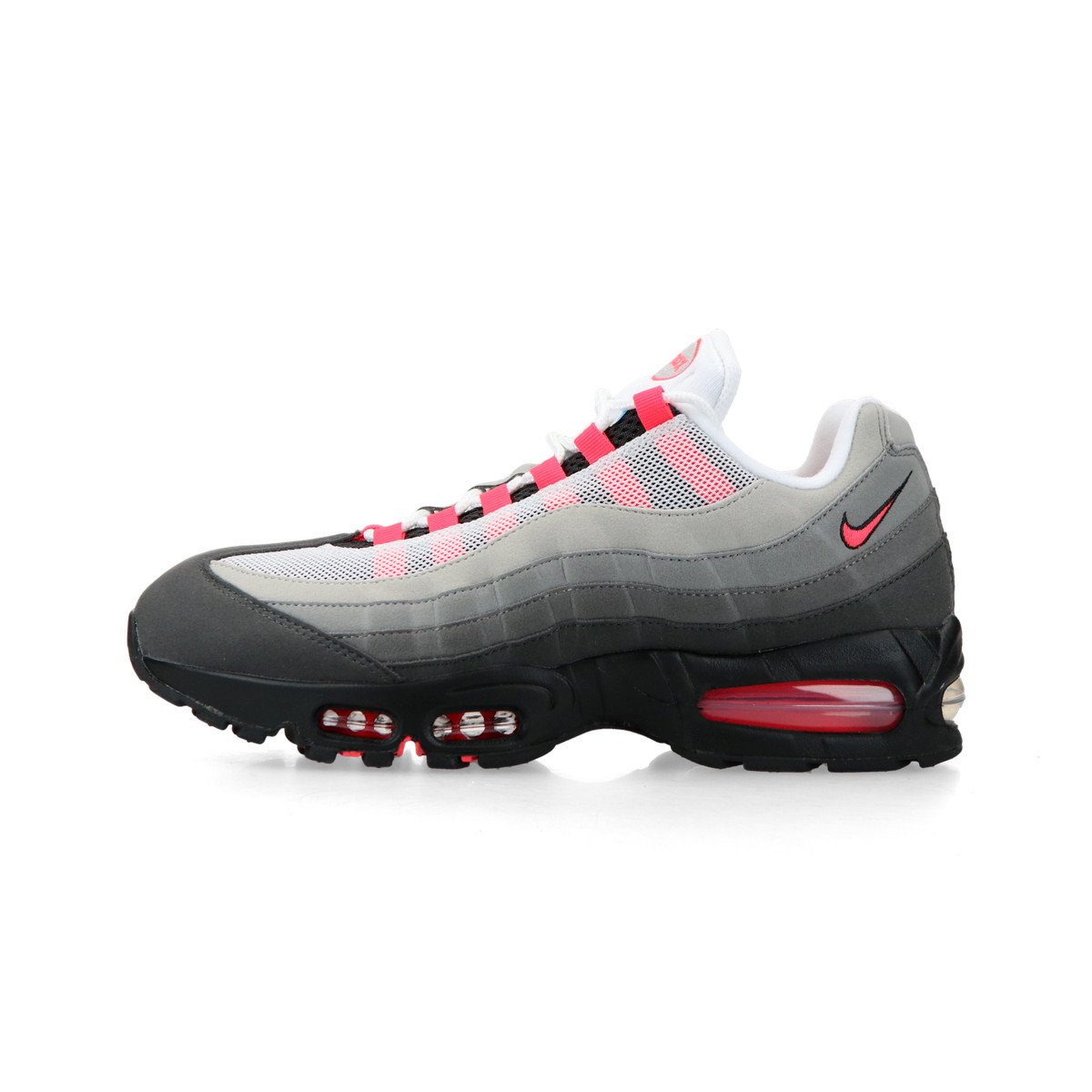 Nike Air Max 95 Big Bubble "Solar Red" grau 37.5 - Lastpair