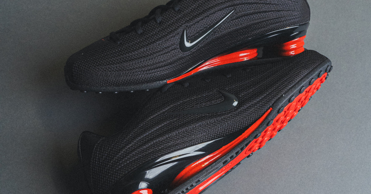 靴 NIKE W SHOX Z BLACK/BLACK-UNIVERSITY RED Women's Shox Z Black | Black | University Red – Above The Clouds