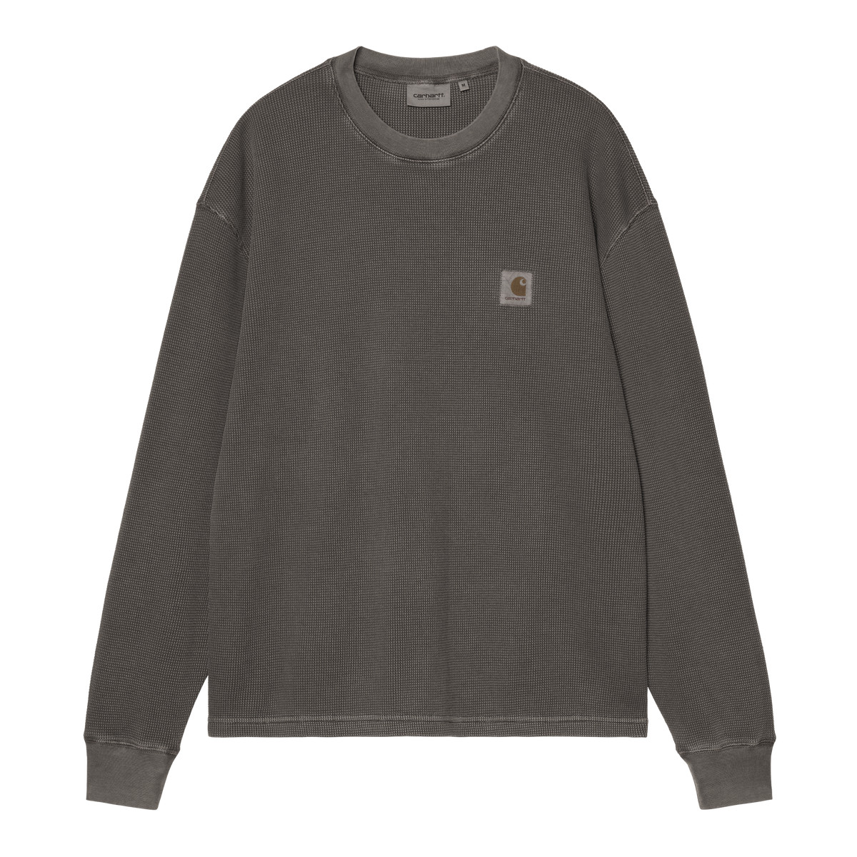 Carhartt WIP L/S Vista Waffle Longsleeve schwarz L - Sweatshirts