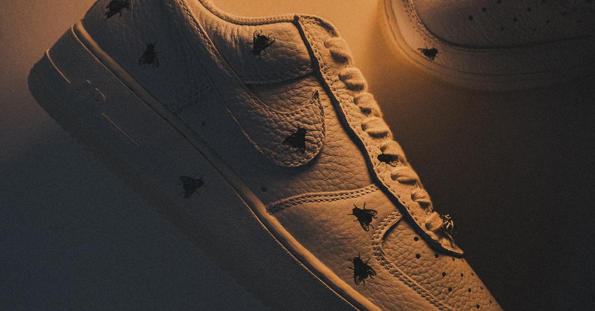 Nike Air Force 1 Retro Houseflies (summit white / summit white 