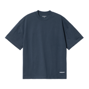 Carhartt WIP S/S Link Script T-Shirt (blue / white)