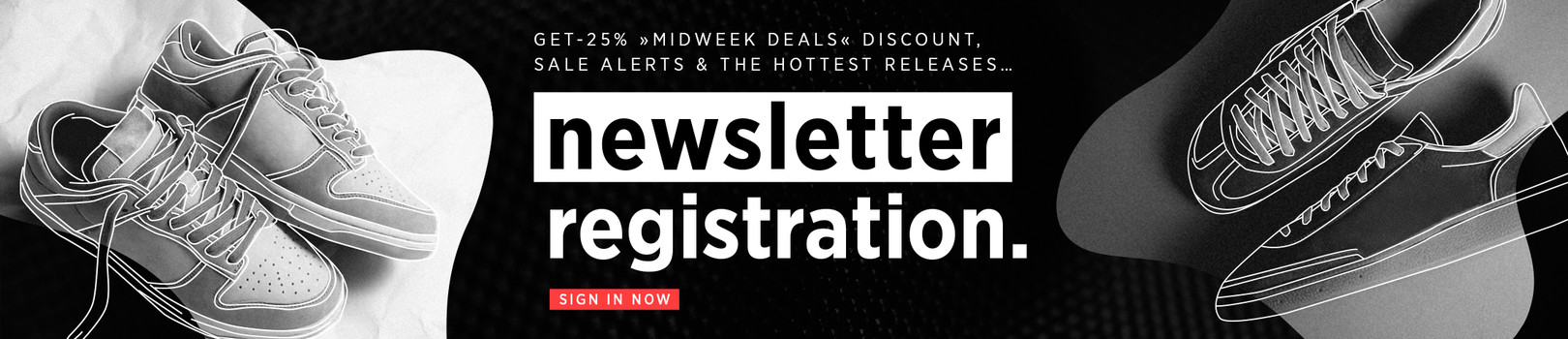 Newsletter registration