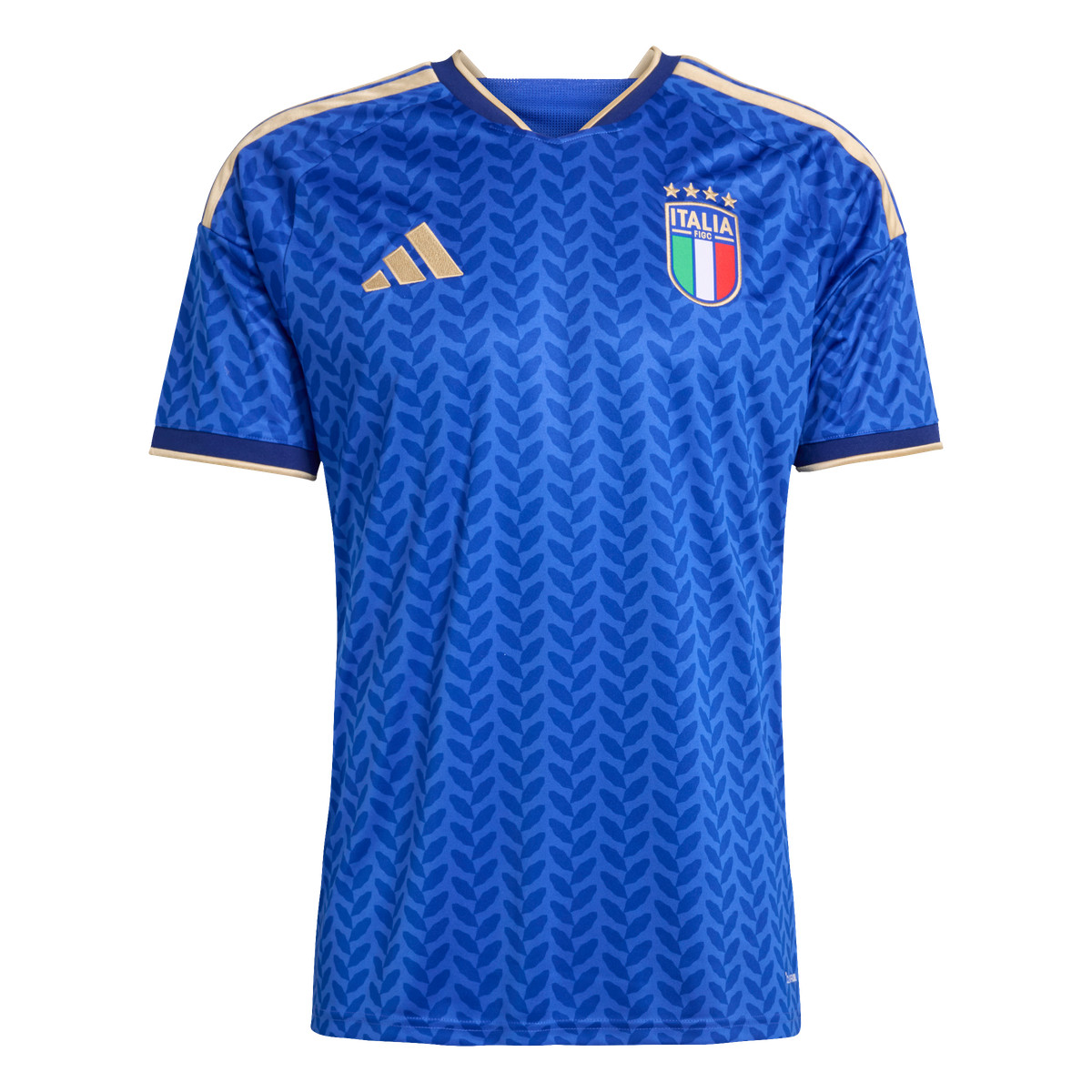 adidas "FIGC" Italien 26 Heimtrikot cyan / hellblau M - T-Shirts & Tops
