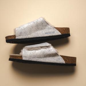 Solana Shearling Felt Oyster