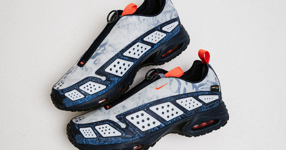 Nike Air Max SNDR SE (pure platinum / safety orange / obsidian