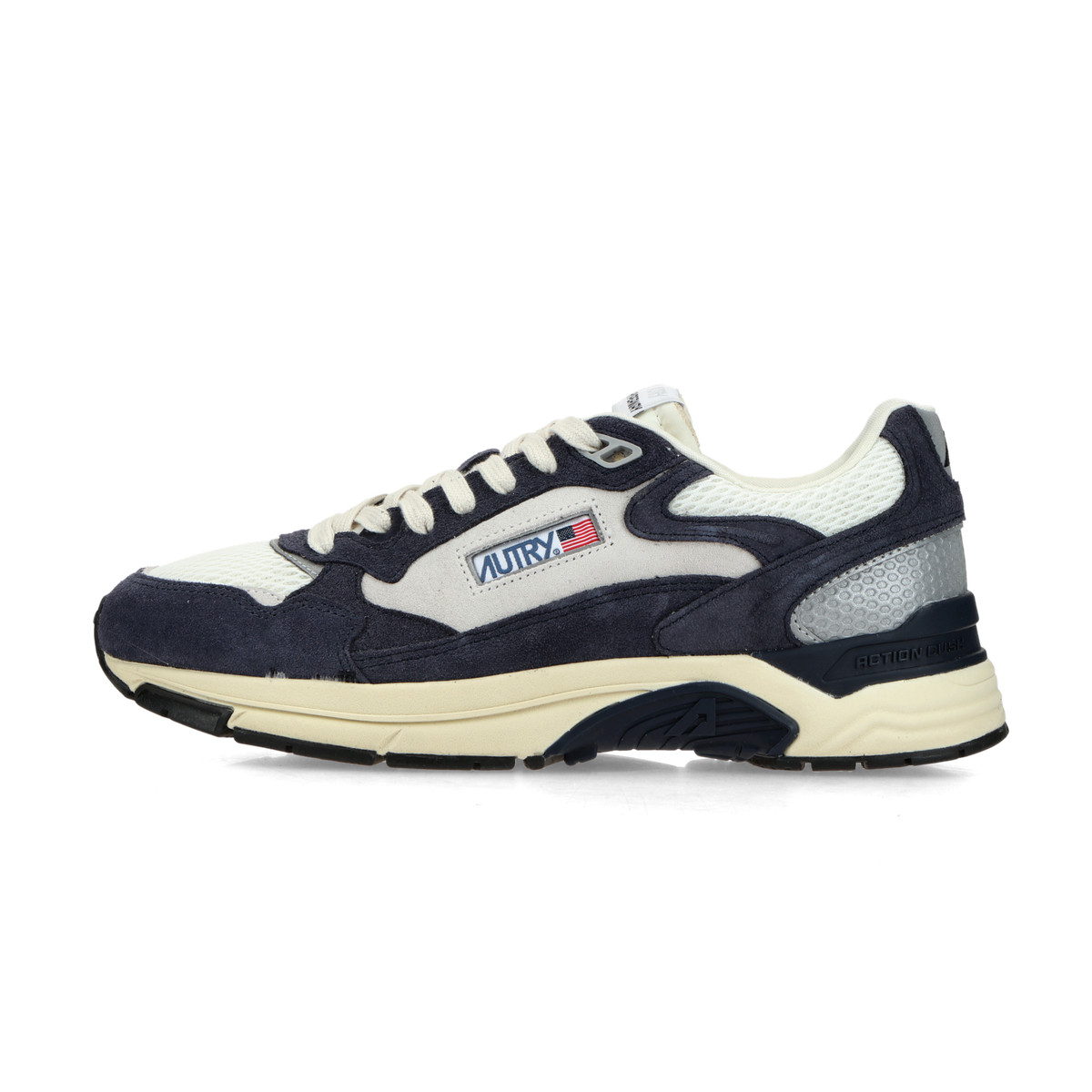Autry Hyperway Low M blau / navy/beige 43 - Sneaker