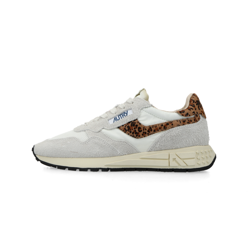 Autry Reelwind Low W (white / leo) | 43einhalb Sneaker Store