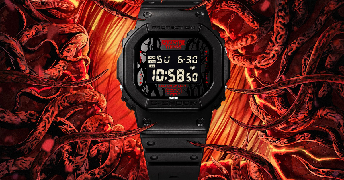 G-SHOCK x Stranger Things DW-5600STT-1ER | 43einhalb Sneaker Store