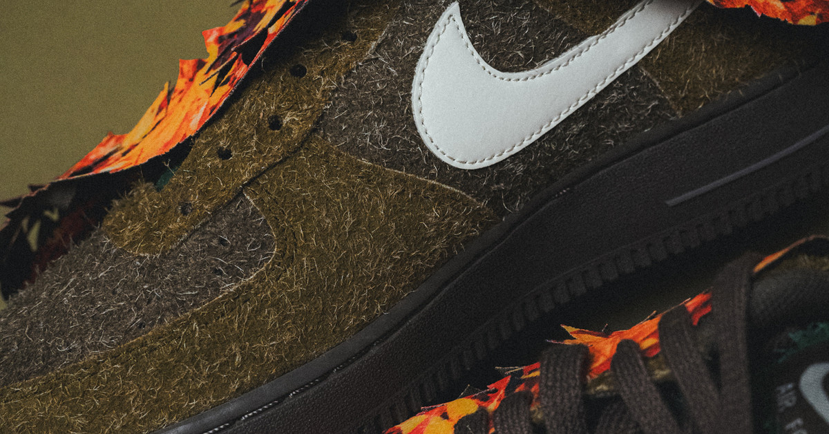 Nike Air Force 1 '07 LX Leaf Camo (olive flak / sail / medium